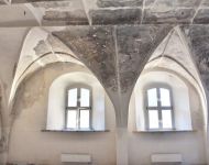 Išsaugota autentiška Kauno bernardinų  vienuolyno skliautų tapyba